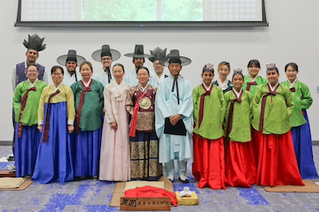 Traditional Korean Wedding Party